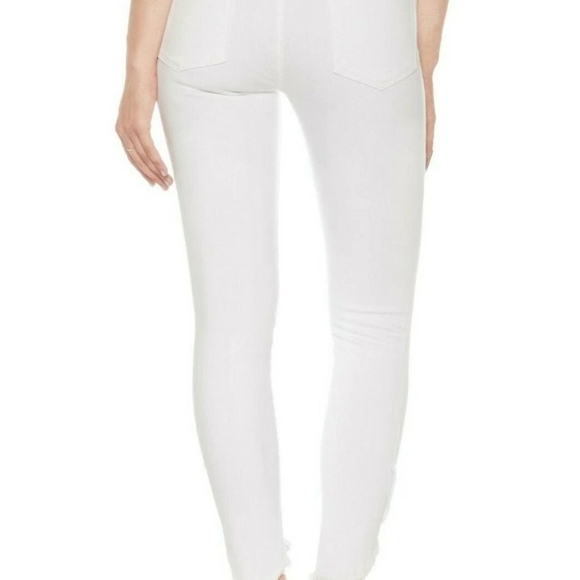 Joe's Jeans White Ankle Cropped Denim - Picture 3 of 6